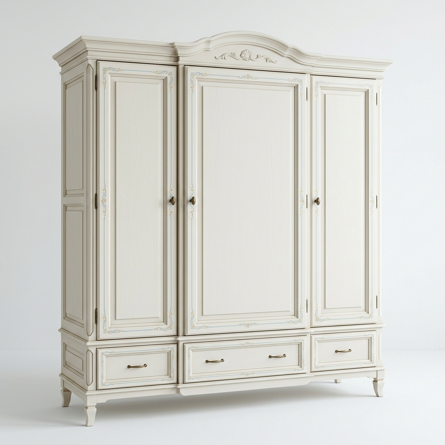 French Vintage Cream Wardrobe
